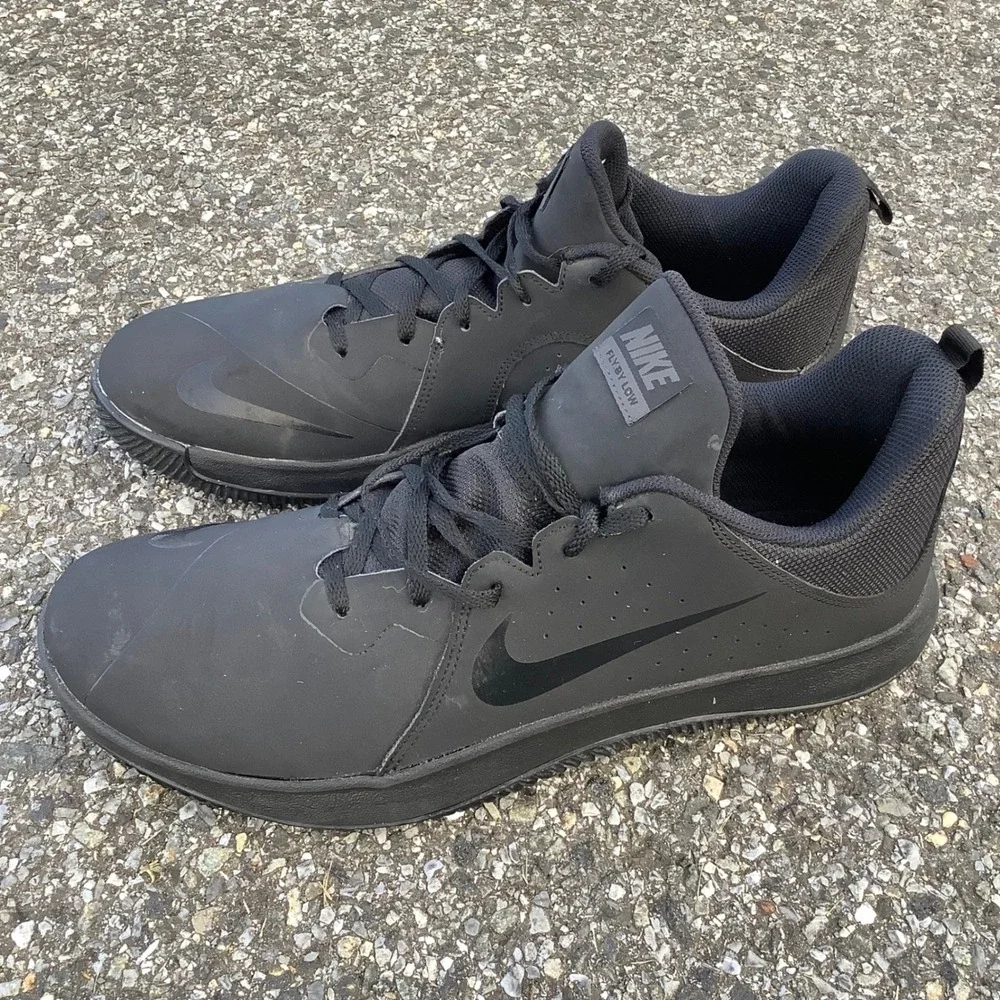 Nike Fly.By Low Triple Black Basketball Shoes Mens‎ 14 AO2254-001